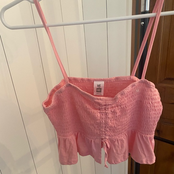 Pac Sun Cropped Pink Top 💗 - Picture 2 of 5